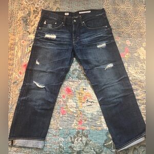 AG Ex boyfriend Crop jeans 
29R